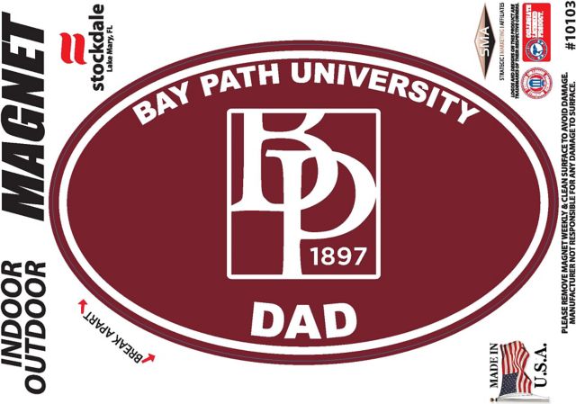 Bay Path University Dad 3.5'' x 5.5'' Magnet