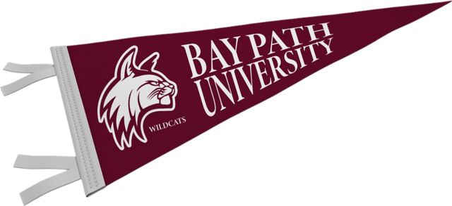 Bay Path University Wildcats 6'' x 15'' Pennant: Bay Path