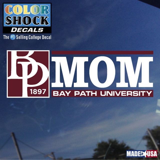 Bay Path University Mom Decal