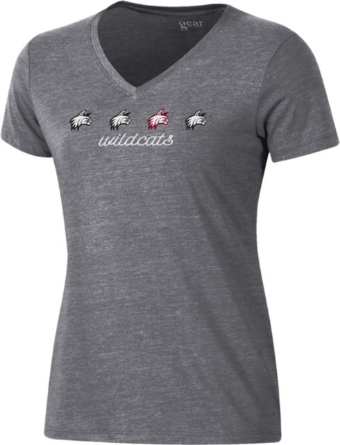 Bay Path University Women's Wildcats V-Neck Short Sleeve T-Shirt