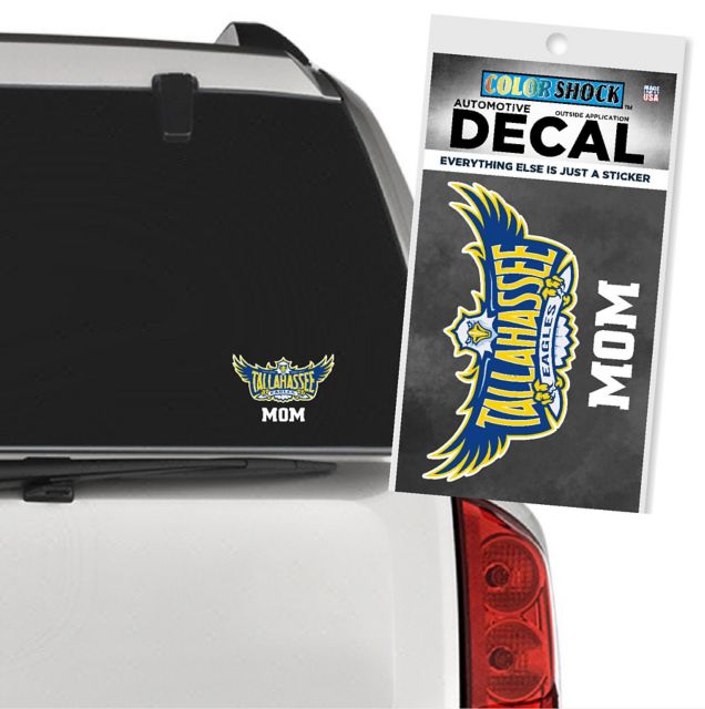 Tallahassee State College Eagles Mom Decal