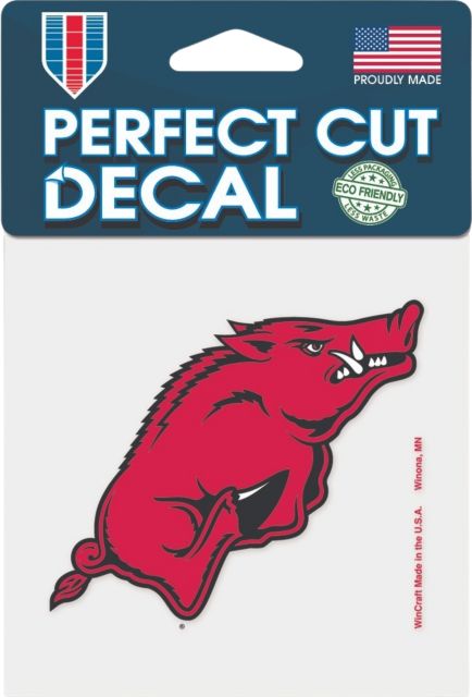 Arkansas Razorbacks 4X4 Decal