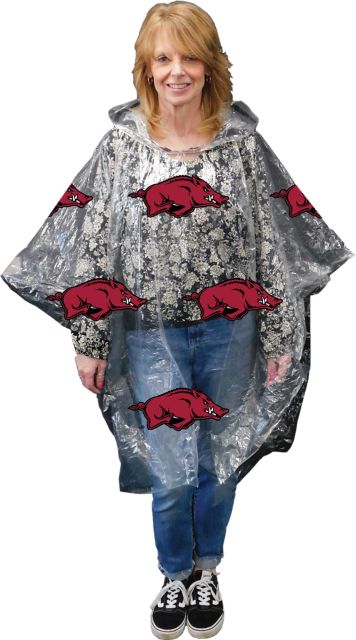 Arkansas Razorbacks Rain Poncho