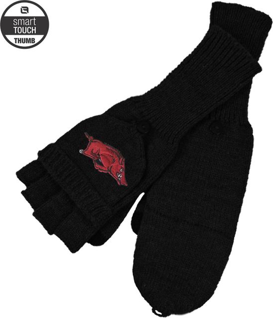 Arkansas Razorbacks Women's Escanaba Flip Mitten