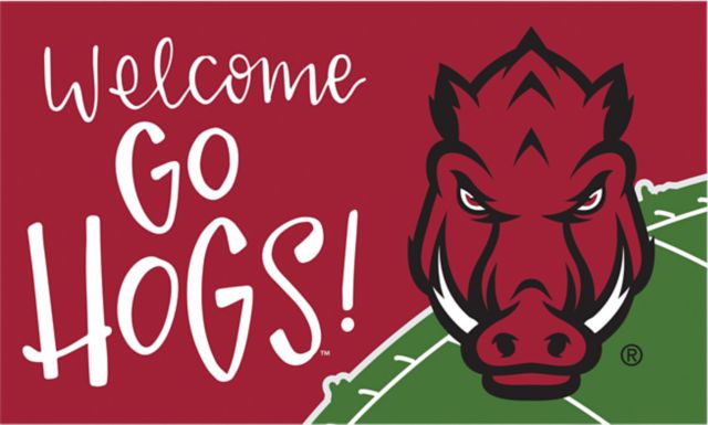 Arkansas Razorbacks 18 x 30 Door Mat