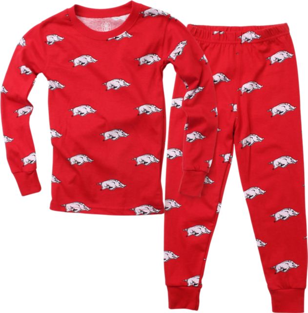 Arkansas Razorbacks Toddler Long Sleeve T-Shirt and Pants Pajama Set