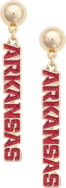 Arkansas Razorbacks Pave Outline Earrings