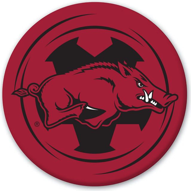 Arkansas Razorbacks Soccer 2.5'' Button