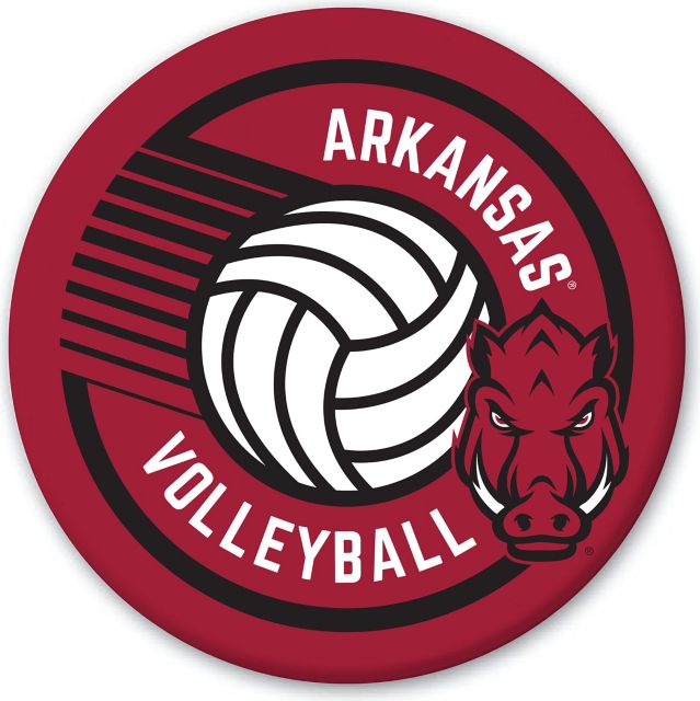 Arkansas Razorbacks Volleyball 2.5'' Button