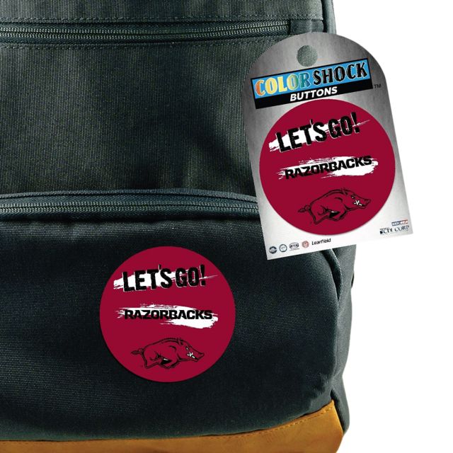 Arkansas Razorbacks 3" Button