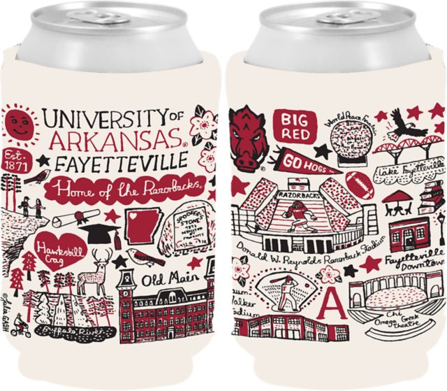 Arkansas Razorbacks Julia Gash Can Cooler