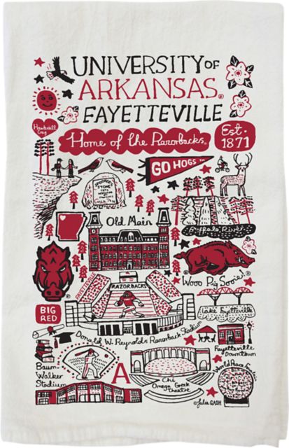 Arkansas Razorbacks Kitchen Towel