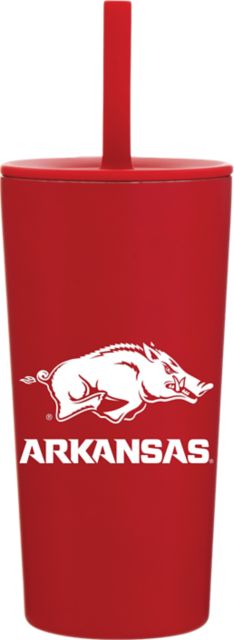 Arkansas Razorbacks 20 oz. Gatlinburg Tumbler with Straw