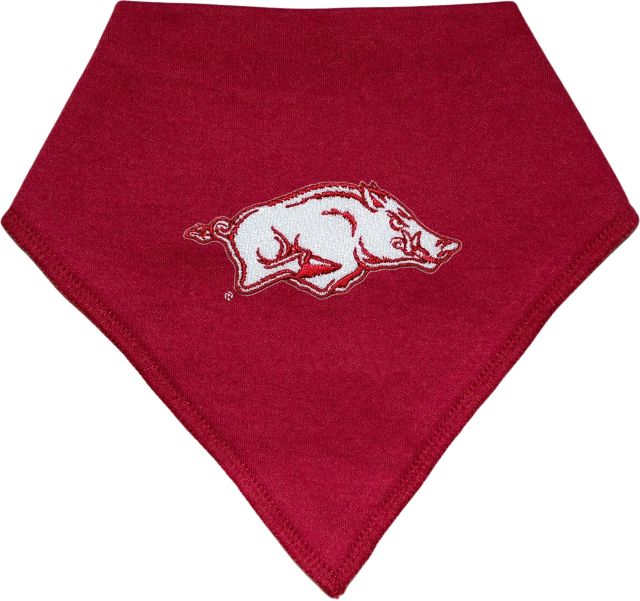 Arkansas Razorbacks Bandana Bib