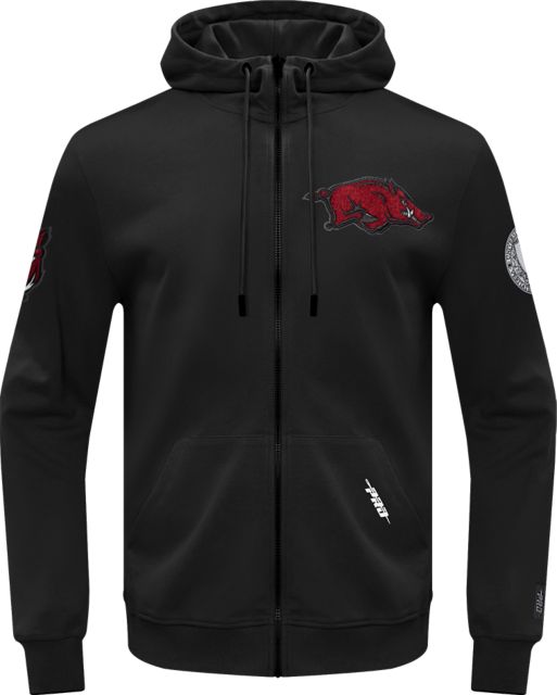 Arkansas Razorbacks Full Zip Hooded Sweatshirt