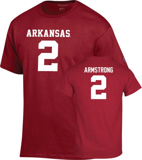 Arkansas Football T-Shirt Andrew Armstrong - 2 - ONLINE ONLY