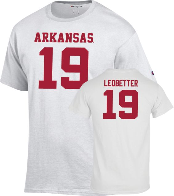 University of Arkansas Football T-Shirt Austin Ledbetter - 19