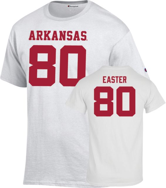 Arkansas Football T-Shirt Shamar Easter - 80
