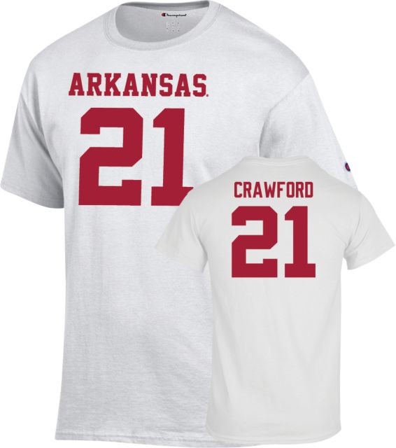 Arkansas Football T-Shirt Emmanuel Crawford - 21