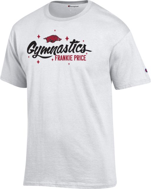 Arkansas Women's Gymnastics T-Shirt Frankie Price