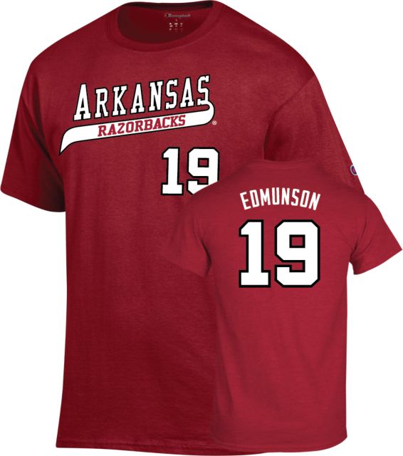 Arkansas Baseball T-Shirt Will Edmunson - 19