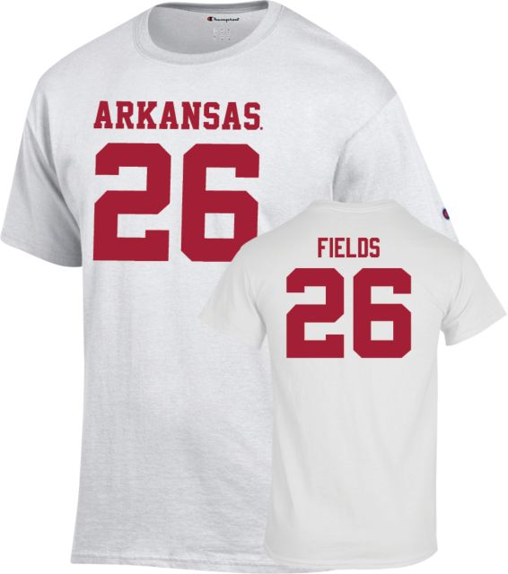 Arkansas Razorbacks Football T-Shirt Cade Fields - 26