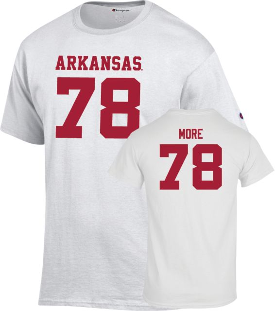Arkansas Razorbacks Football T-Shirt Joe More - 78