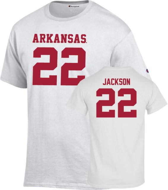 Arkansas Razorbacks Football T-Shirt Ja Quinden Jackson - 22