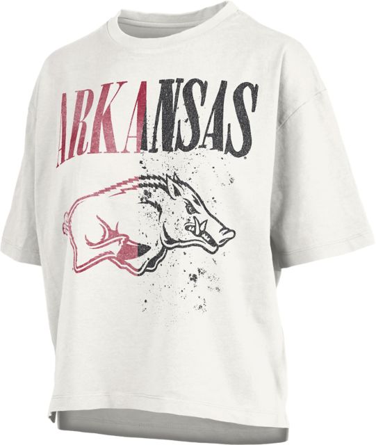 Arkansas Razorbacks Women's Cropped Short Sleeve T-Shirt