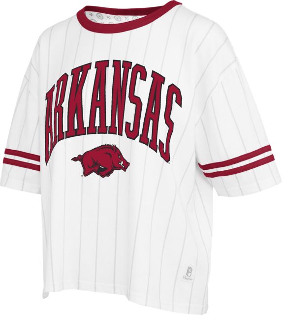 Arkansas Razorbacks Women's Baseball Short Sleeve T-Shirt