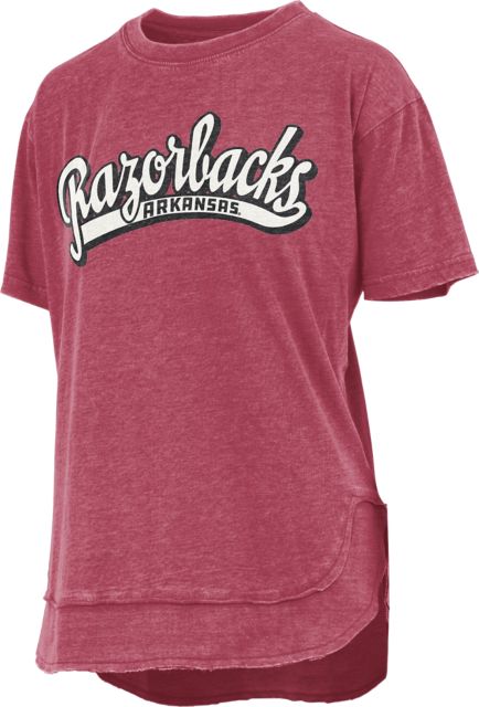 Arkansas Razorbacks Women's Poncho Short Sleeve T-Shirt