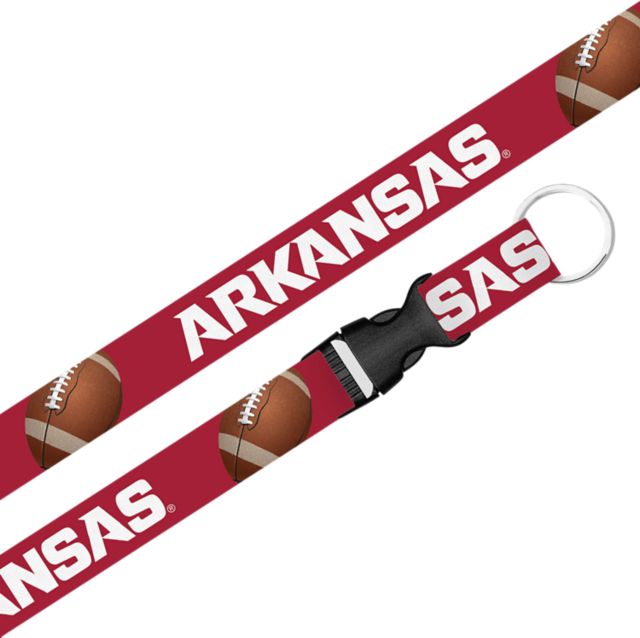 Arkansas Razorbacks Lanyard with Buckle
