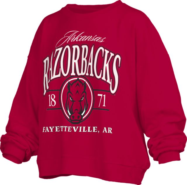 Arkansas Razorbacks Women's Crewneck Sweatshirt
