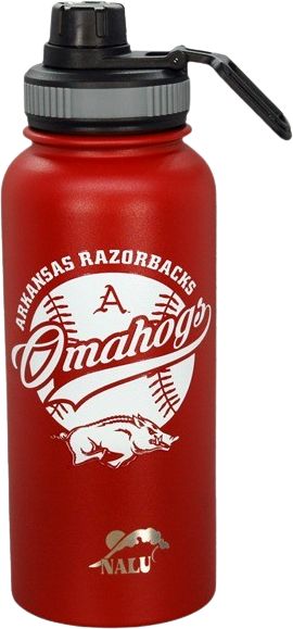 Arkansas Razorbacks Baseball Omahogs 36 oz. Water Bottle