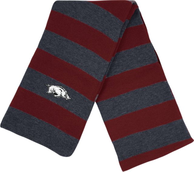 Arkansas Razorbacks Rugby Scarf