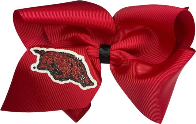 Arkansas Razorbacks Child Cheer Bow