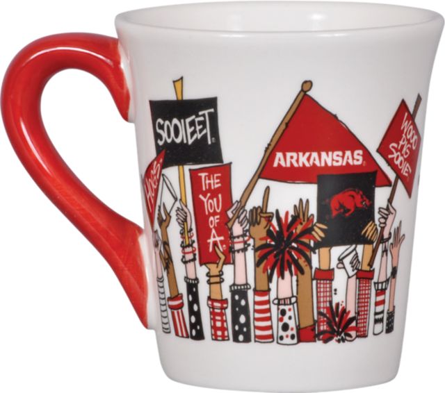 Arkansas Razorbacks Banner Mug