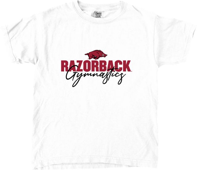 Arkansas Razorbacks Gymnastics Youth Short Sleeve T-Shirt