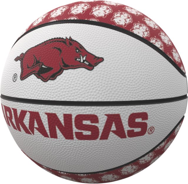 Arkansas Razorbacks Mini Rubber Basketball