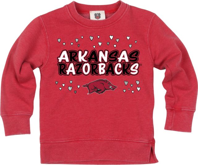 Arkansas Razorbacks Toddler Crewneck Sweatshirt