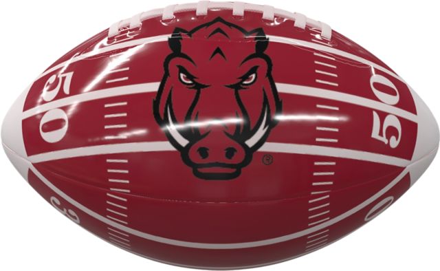 Arkansas Razorbacks Mini Glossy Football