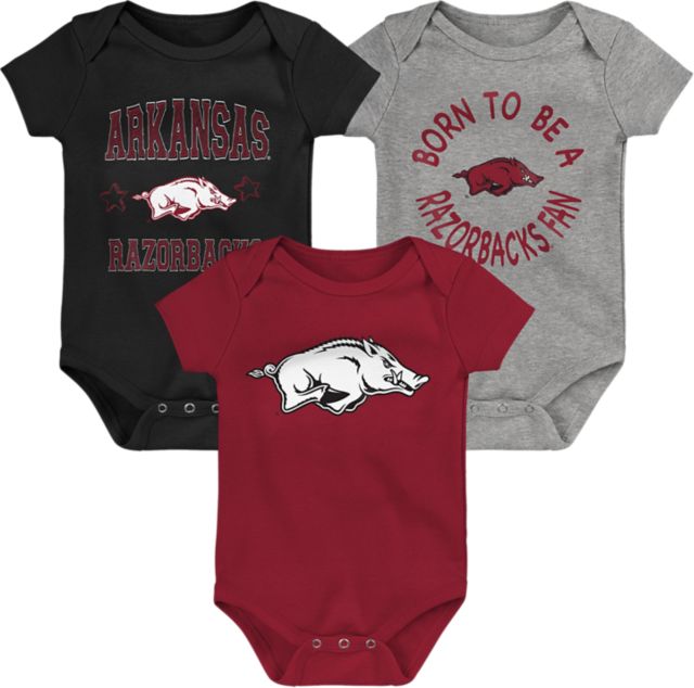Arkansas Razorbacks Infant Creeper Set
