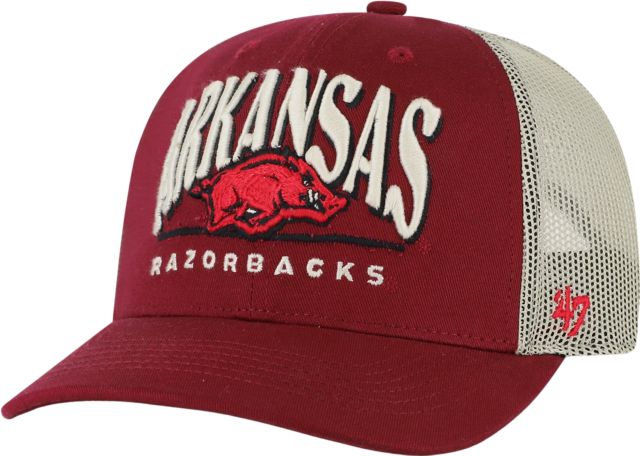 Arkansas Razorbacks Adjustable Trucker Cap