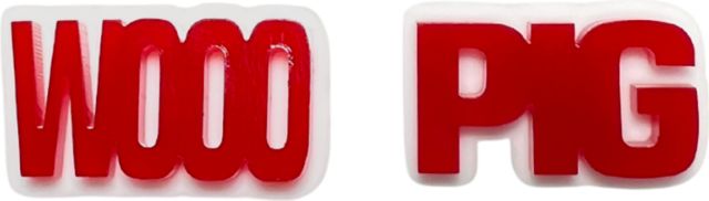 Arkansas Razorbacks Wooo Pig Stud Earrings