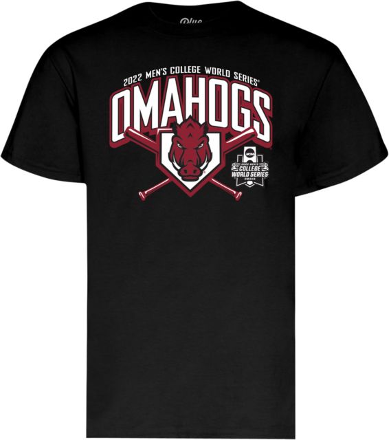 Arkansas Razorbacks 2022 CWS Baseball Omahogs Short Sleeve T-Shirt