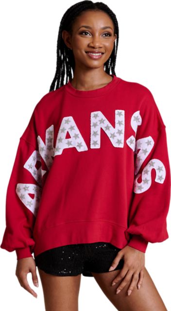 Arkansas Razorbacks Women's Balloon Sleeve Top