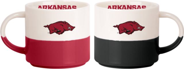 Arkansas Razorbacks 15 oz. Stackable Mug Set
