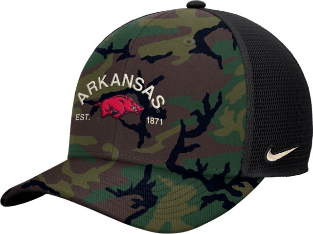Arkansas Razorbacks Military Trucker Cap
