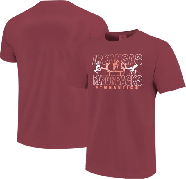 Arkansas Razorbacks Gymnastics Youth Short Sleeve T-Shirt