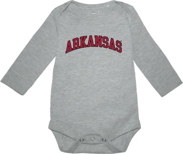 Arkansas Razorbacks Infant Ollie Long Sleeve Bodysuit